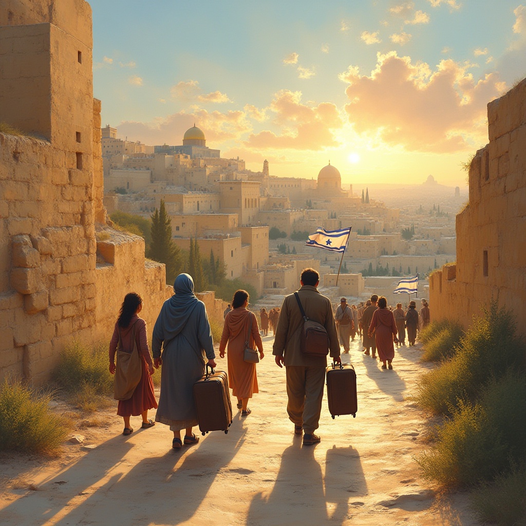 reason 4 BECAUSE GOD HAS PROMISED TO BRING THEM BACK TO THEIR LAND